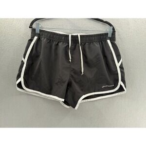 Brooks Running Shorts Womens L Black White Epiphany Stretch Short 3.5" Lined